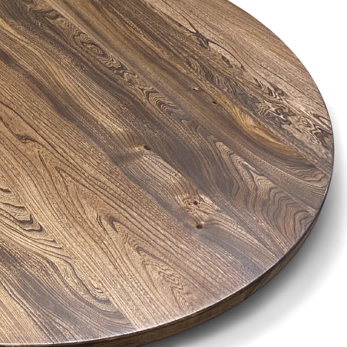 Round Elm Dining Table