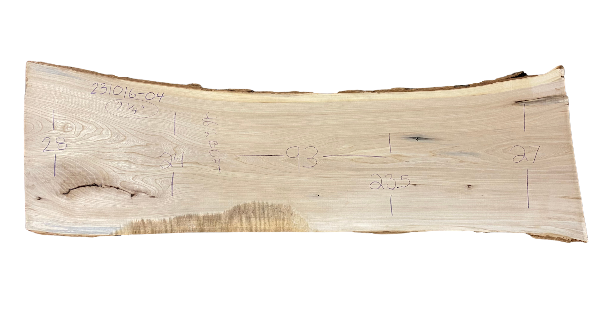 American Elm Slab 23101604 Urban Lumber