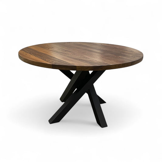 Round Elm Dining Table