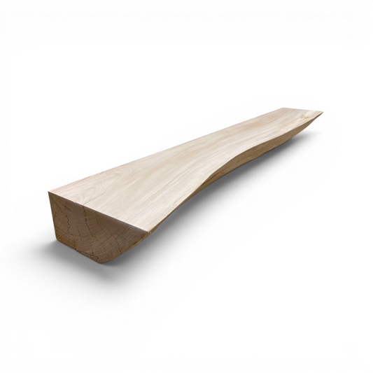 Live Edge Wood Mantel 63x8x5"