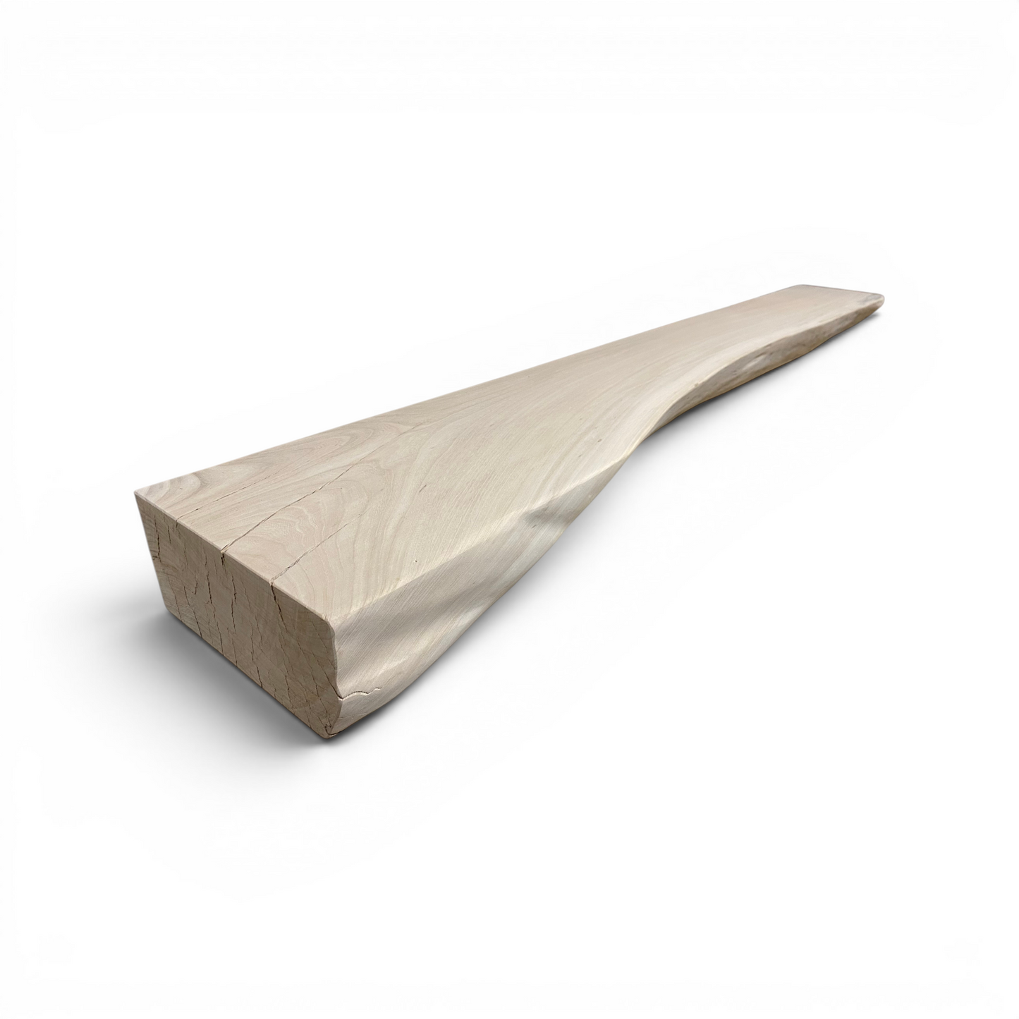 Live Edge Wood Mantel 80x9x5"