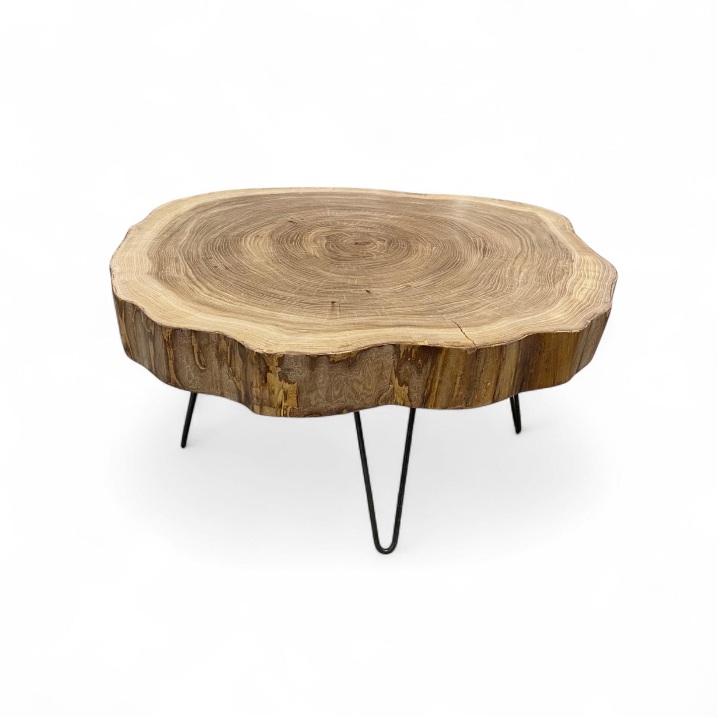 Round Live Edge Coffee Table
