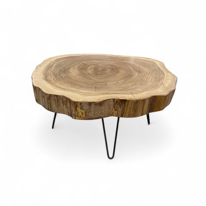 Round Live Edge Coffee Table