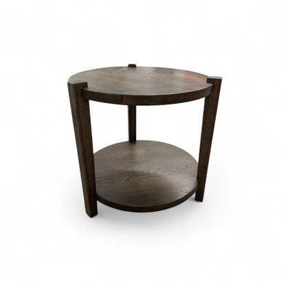 Double Round Side Table