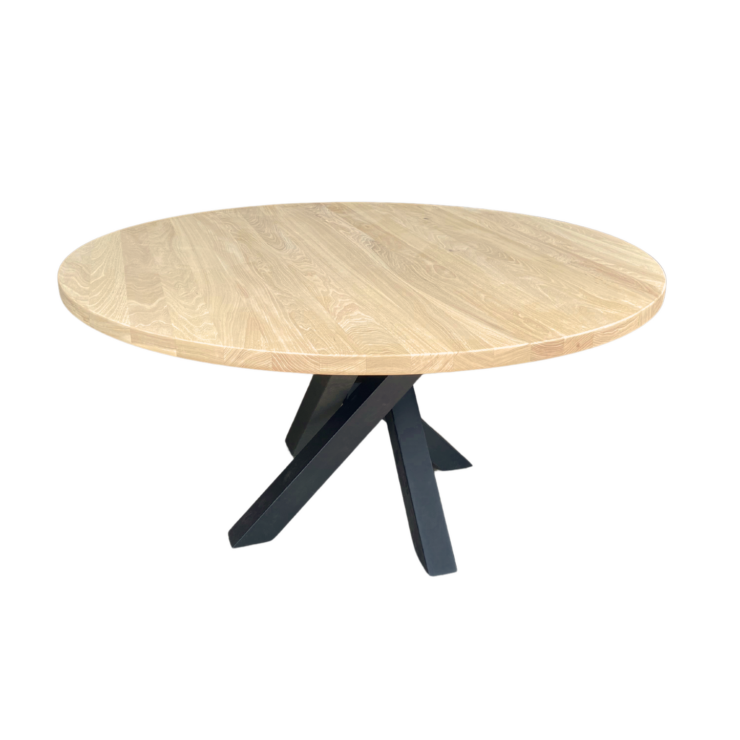 Round Elm Dining Table