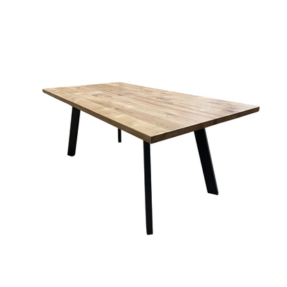 Bur Oak Dining Table