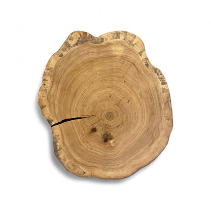 Round Live Edge Side Table