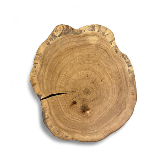 Round Live Edge Side Table