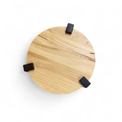 Double Round Side Table