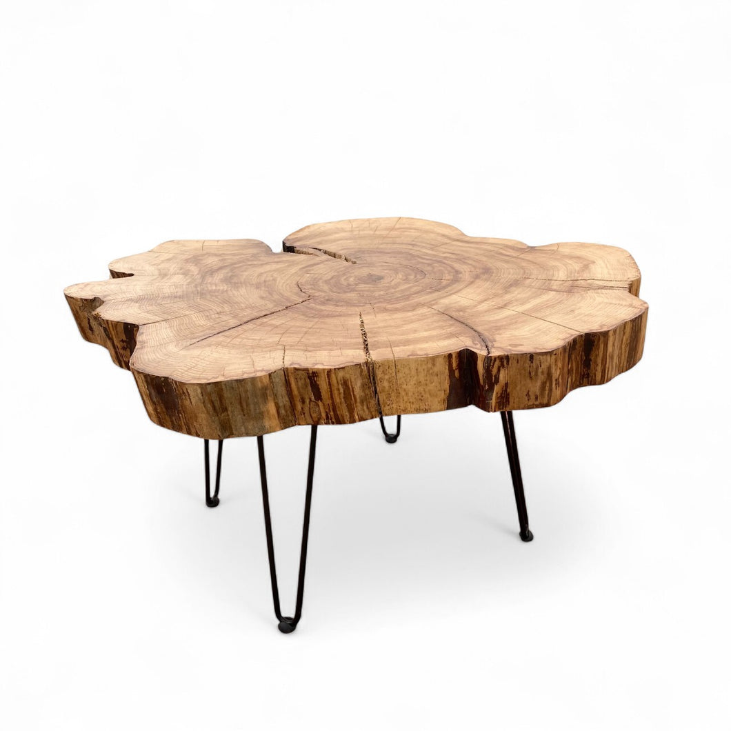 Round Live Edge Coffee Table