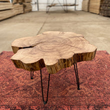 Load image into Gallery viewer, Round Live Edge Coffee Table
