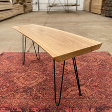Load image into Gallery viewer, 48x16&quot; Live Edge Coffee Table
