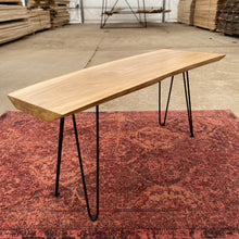 Load image into Gallery viewer, 48x16&quot; Live Edge Coffee Table
