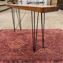 Load image into Gallery viewer, 60x12&quot; Live Edge Console Table
