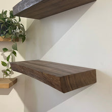Load image into Gallery viewer, Custom Live Edge Floating Shelf Kit
