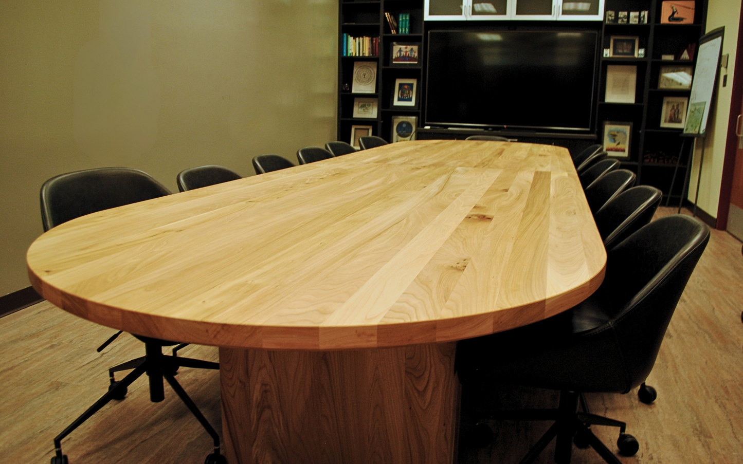 Pill Shaped Conference Table