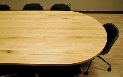 Pill Shaped Conference Table