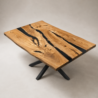 Provencher Epoxy Dining Table