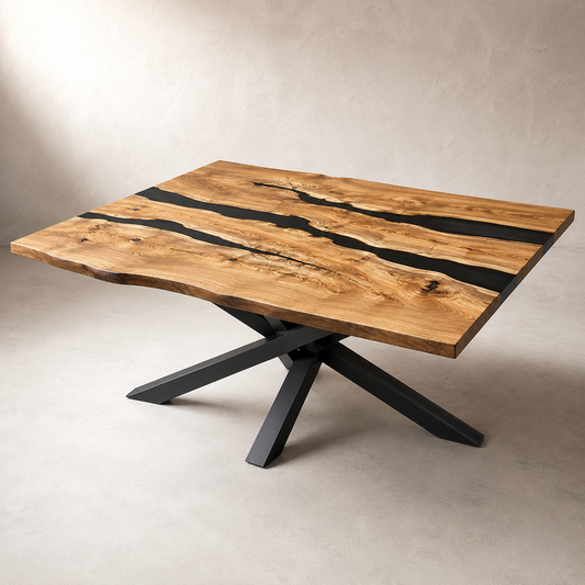 Provencher Epoxy Dining Table