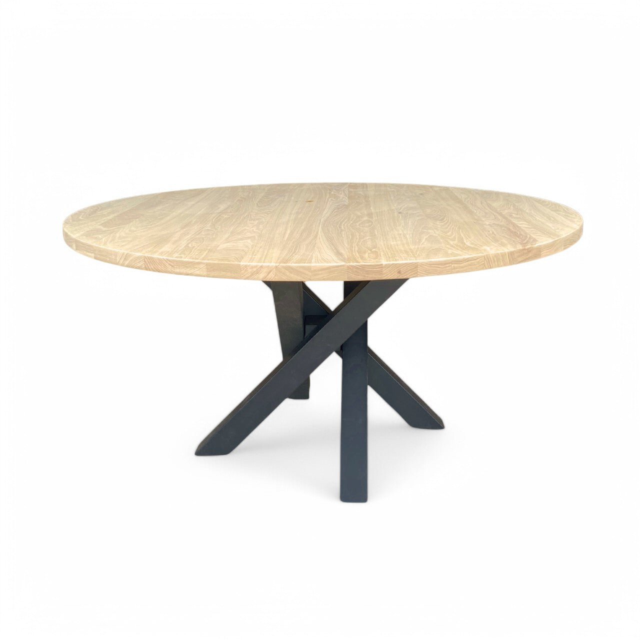 Round Elm Dining Table