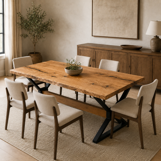 Scotia Live Edge Dining Table
