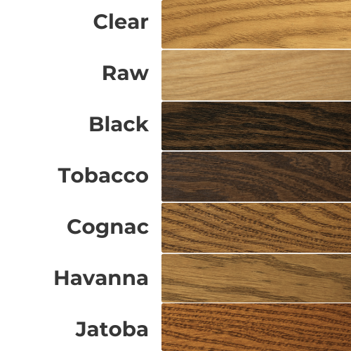 Oak Wood Stain Samples