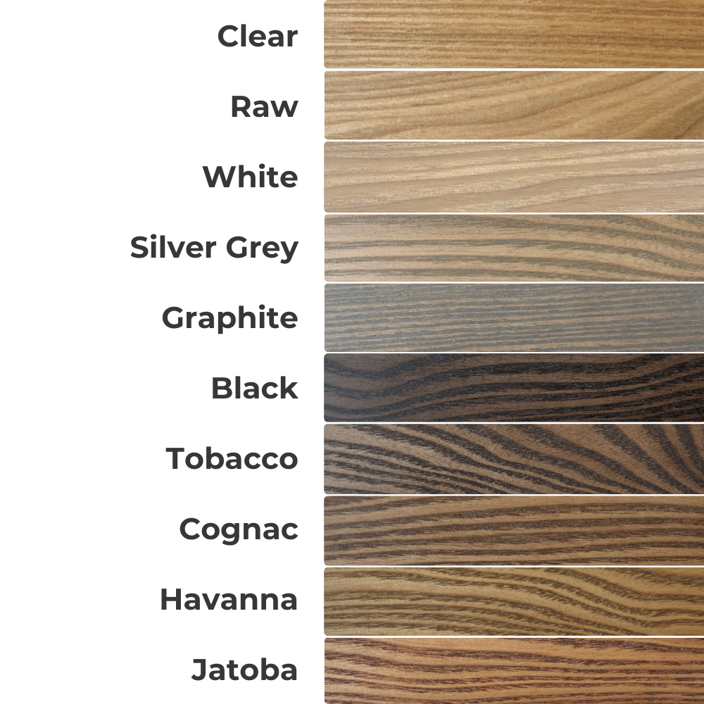 Ash Wood Stain Samples