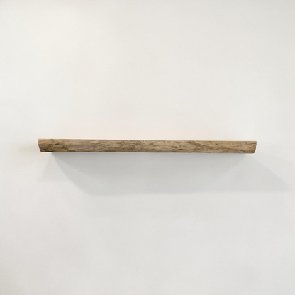 Live Edge Wood Mantel 65x9x4"