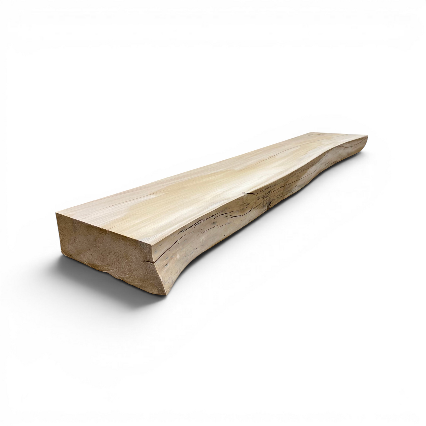 Live Edge Wood Mantel 68x11x4"