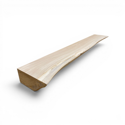 Live Edge Wood Mantel 69x8x5"
